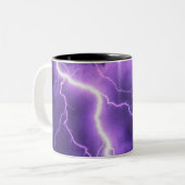 schöner Himmel Zweifarbige Tasse (Vorderseite Links)