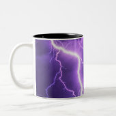 schöner Himmel Zweifarbige Tasse (Links)