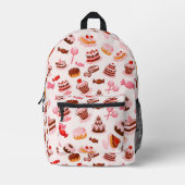 Schöner Hintergrund Bedruckter Rucksack (Vorderseite)