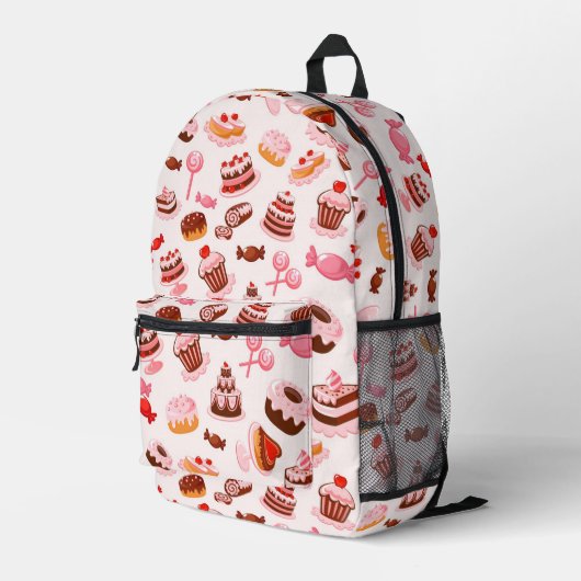 Schöner Hintergrund Bedruckter Rucksack (Rückseitige Ecke Rechts)