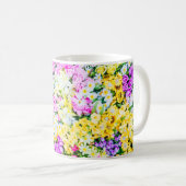 Schöner Hintergrund der Blume, wunderschön, Kaffeetasse (VorderseiteRechts)