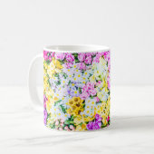 Schöner Hintergrund der Blume, wunderschön, Kaffeetasse (Vorderseite Links)