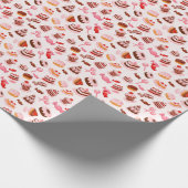 Schöner Hintergrund Geschenkpapier (Ecke)