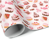 Schöner Hintergrund Geschenkpapier (Rolleneckpunkt)