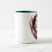 Schöner Hintergrund Tasse (Zentrum)