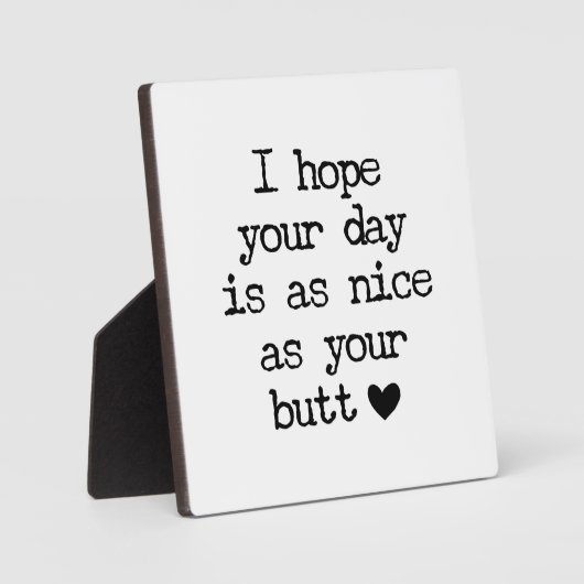 Schöner Hintern Bauernhof Sonniges Bad Zeichen Fotoplatte (Vorderseite)