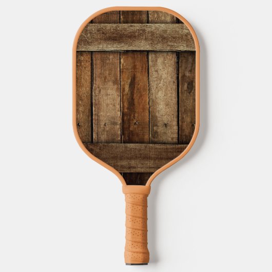 Schöner Holzzaun Pickleball Schläger (Vorderseite)