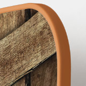 Schöner Holzzaun Pickleball Schläger (Linke Seite)