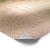 Schöner Hoopoe Bird mit Krone von Federn Poster (Ecke)