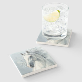 SCHÖNER HORSE #1 Throw Kissen Steinuntersetzer