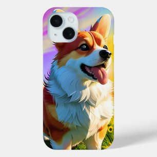 Schöner Hübscher Corgi Welpen Hund 2 Case-Mate iPhone Hülle