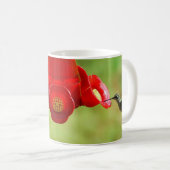 Schöner Hummingbird Fütternd Kaffeetasse (VorderseiteRechts)