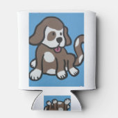 Schöner Hund 3 Dosenkühler (Rückseite)