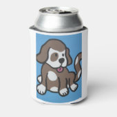 Schöner Hund 3 Dosenkühler (Kanne Rückseite)
