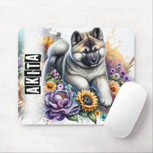 Schöner Hund Rassen/Akita Hund Mousepad
