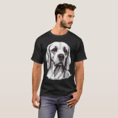 Schöner Hund T-Shirt (Vorne ganz)
