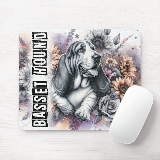 Schöner Hundehund/Hund Mousepad (Mit Mouse)