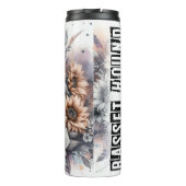 Schöner Hundehund/Hund Thermosbecher (Rückseite)