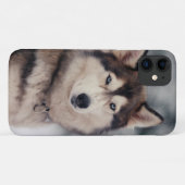 Schöner Husky im Freien Case-Mate iPhone Hülle (Rückseite (Horizontal))