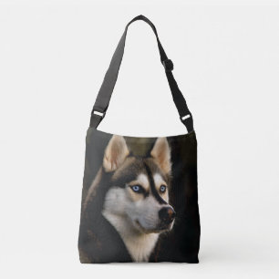 Schöner Husky-Wurfkissen Tragetaschen Mit Langen Trägern