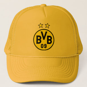Schöner Hut mit dem Logo von Borussia Dortmund Truckerkappe
