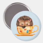 Schöner Igel im Teacup Magnet (Vorderseite/Rückseite)