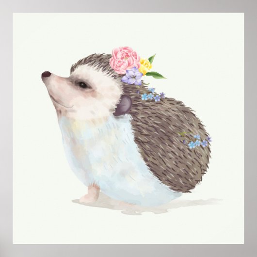 Schöner Igel Poster (Vorne)