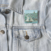 Schoner in Casco Bay Button (Beispiel)