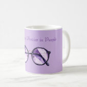 Schöner in Lila Kaffeetasse (VorderseiteRechts)