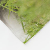 Schöner Individuelle Name Border Collie Fleecedecke (Ecke)