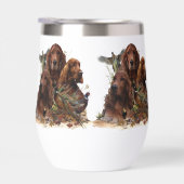 Schöner irischer Setter mit Pheasant , Kunst (Rechts)