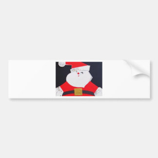 Schöner Jahrgang Weihnachten Autoaufkleber