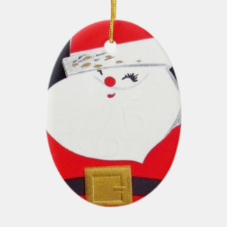 Schöner Jahrgang Weihnachten Keramikornament