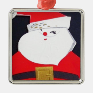 Schöner Jahrgang Weihnachten Ornament Aus Metall