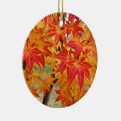 schöner japanischer Ahornbaum im Fall Keramik Ornament (Rechts)