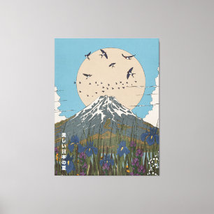 Schöner japanischer Sommer Leinwanddruck