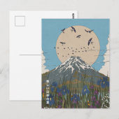 Schöner Japanischer Sommer Postkarte (Vorne/Hinten)