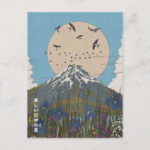 Schöner Japanischer Sommer Postkarte