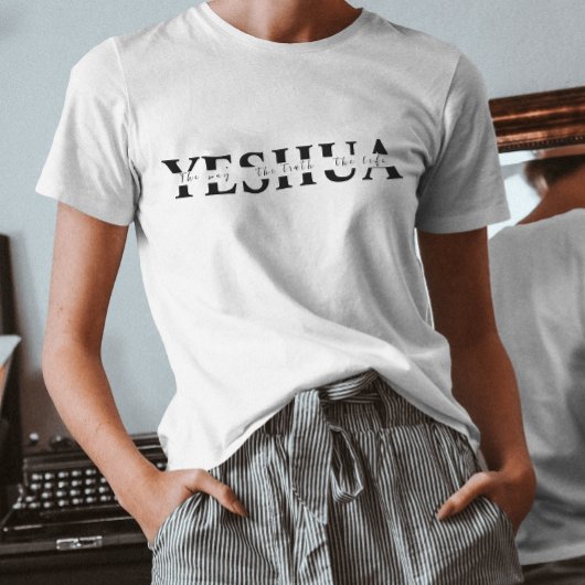 Schöner Jesus Name inspirierendes Zitat T-Shirt