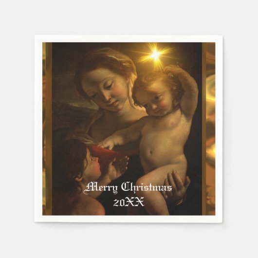 Schöner Jesus Serviette (Vorderseite)