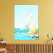 Schoner Jibs fliegen gewickelte Leinwand (Insitu (Wohnzimmer))