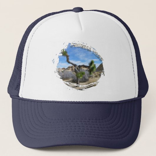Schöner Joshua Tree Hat! Truckerkappe (Vorderseite)