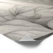 Schöner Jugendstil-Geist des Waldes Poster (Ecke)