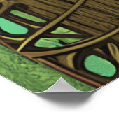 Schöner Jugendstil Poster (Ecke)