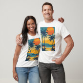 Schöner Jugendstil-Poster-T - Shirt (Unisex)