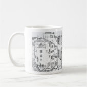 Schöner Kaffee-Cocktail-Cup Kaffeetasse (Links)