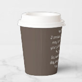 Schöner Kaffeetalk Pappbecher (Rechts)