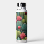 Schöner Kakteen-Garten Trinkflasche (rechts)