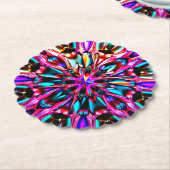 Schöner Kaleidoskop Jewel Look Untersetzer (angewinkelt)