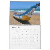 Schöner Kalender der Strand-Szenen-Fotografie-2015 (Feb 2026)